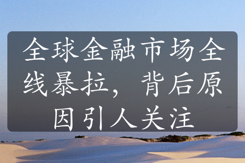 全球金融市場全線暴拉，背后原因引人關(guān)注